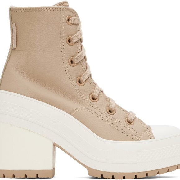 Converse Chuck 70 De Luxe Weatherized Leather Sz 8 Women Shoes Boots A12345C NEW - Picture 16 of 16